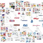 Market power theory of inflation: Chart showing the degree of corporate consolidation among consumer brands in the United States